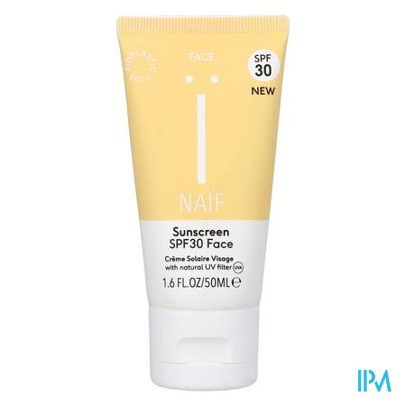 Naif Grown Ups Sunscreen Face Ip30 50ml