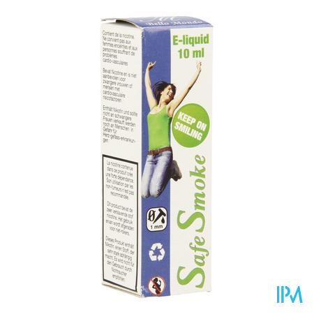 Safe Smoke E-liquid 12mg/ml Nicotine Red Fr. 10ml