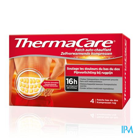 Thermacare Cp Chauffante Douleurs Dos 2x2 Promo