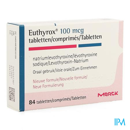 Euthyrox 100mcg Comp 84 Nf