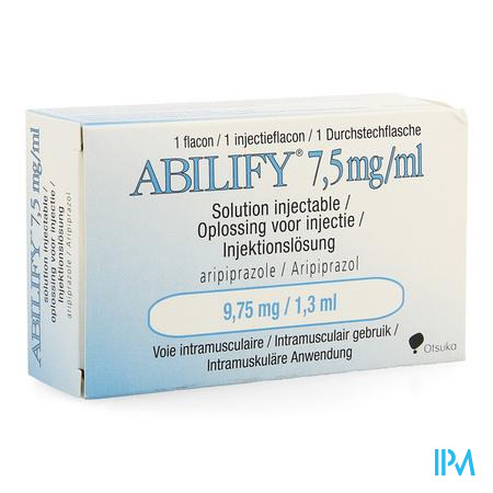 Abilify 7,5mg/ml Inj.opl Fl 1 9,75mg(1,3ml)