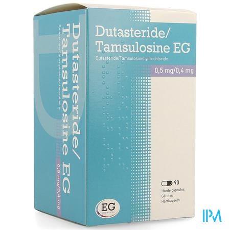 Dutasteride Tamsulosine EG 0,5Mg/0,4Mg Caps  90