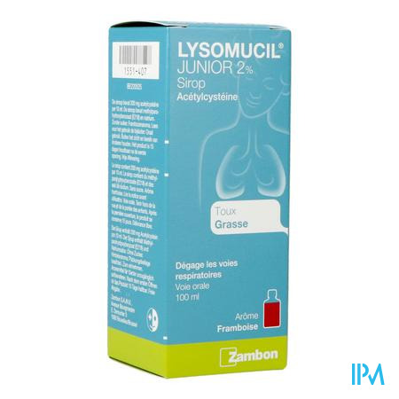 Lysomucil Junior 2% Sirop 100ml