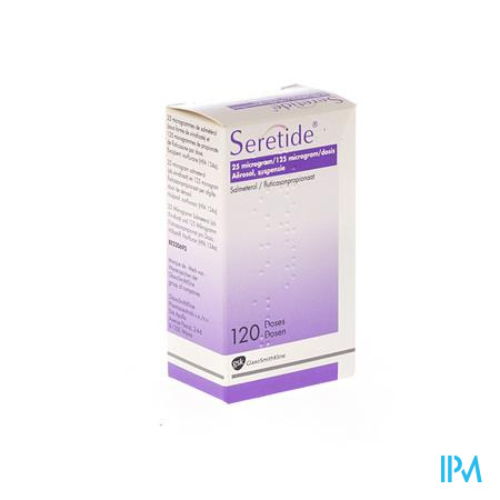 Seretide Inhalator Dos 120 25-125mcg