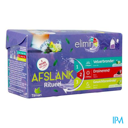 Elimin One Two Tea Purple Tea Bags 3x14
