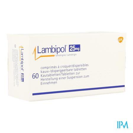 Lambipol 25mg Disp Tabl 60