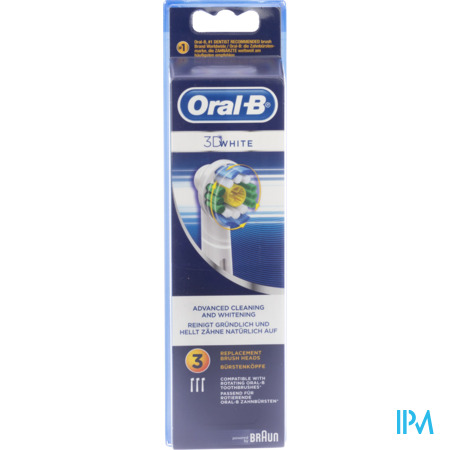 Oral-b Refill Eb18-3 Pro White 3