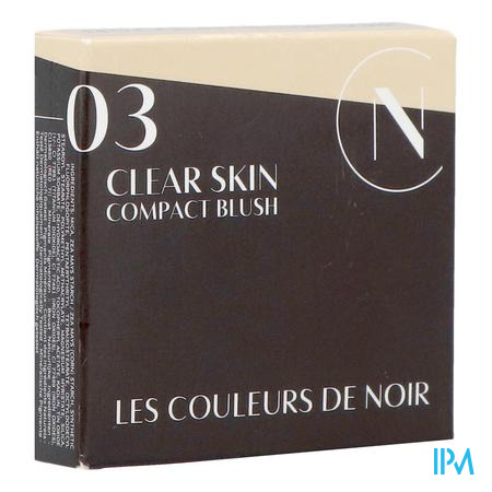 Les Couleurs De Noir Clear Skin Comp.bl.03 Fr.rose