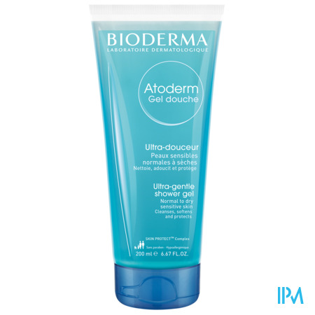 Bioderma Atoderm Gel Douche Overvet Tube 200ml