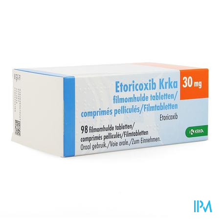 Etoricoxib Krka 30mg Comp Pell 98 X 30mg