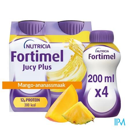 Fortimel Jucy Plus Mangue Ananas 4x200ml 185085