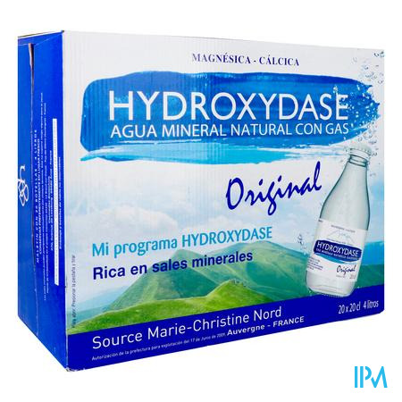 Hydroxydase Nat.koolzuurhoud.mineraalwater 20x20cl