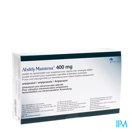 Abilify Maintena 1 Fl 400mg+ 1 Fl 2ml