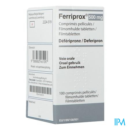 Ferriprox Comp 100 X 500mg