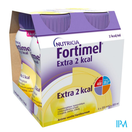 Fortimel Extra 2kcal Vanille 4x200ml