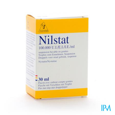 Nilstat Gutt Buv 1x30ml 100000 U/ml