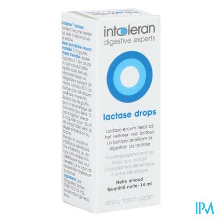 Intoleran Lactase Drops 14ml