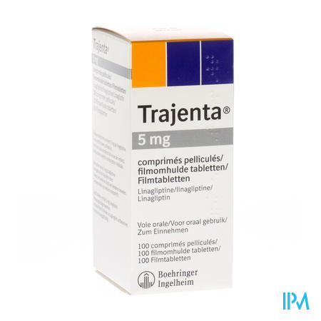 Trajenta 5mg Comp 100