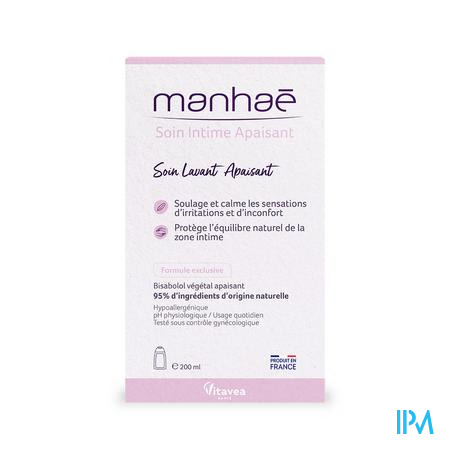 Manhae Verzachtende Intieme Verzorging Fl 200ml