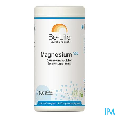 Magnesium 500 Minerals Be Life Gel 180