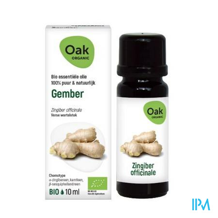 Oak Ess Olie Gember 10ml Bio