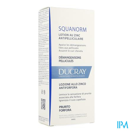 Ducray Squanorm Lotion A/pellicul. Zinc 200ml