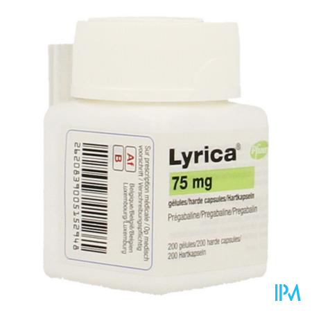 Lyrica 75mg Caps Durs 200 X 75mg