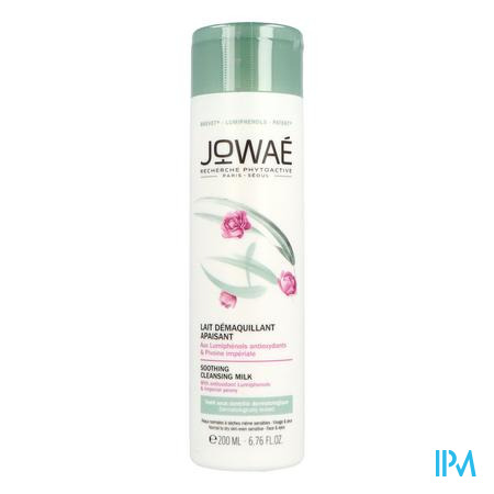 Jowae Lait Demaquillant Apaisant Fl 200ml