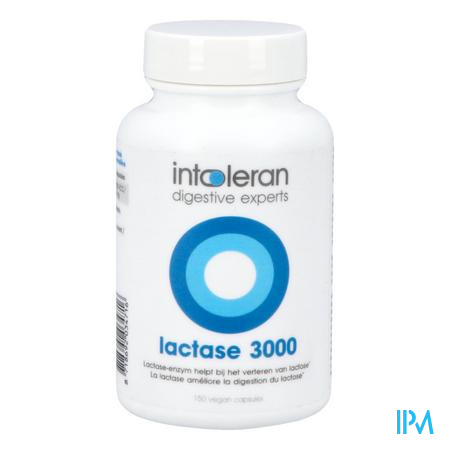 Intoleran Lactase 3000 Fcc Caps 150