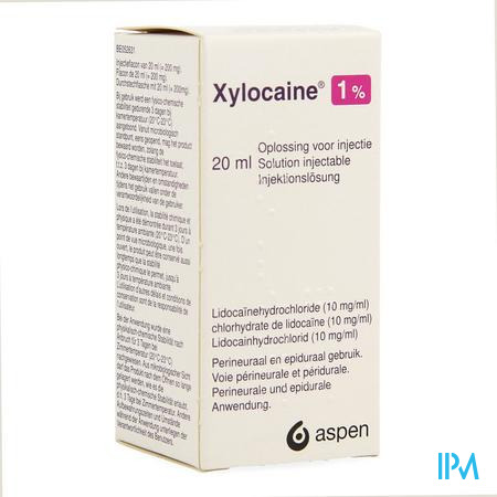 Xylocaine Inj 1x20ml 1%