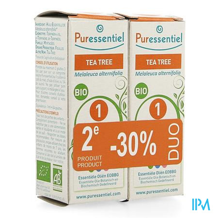 Puressentiel Eo Tea Tree Bio 2x10ml