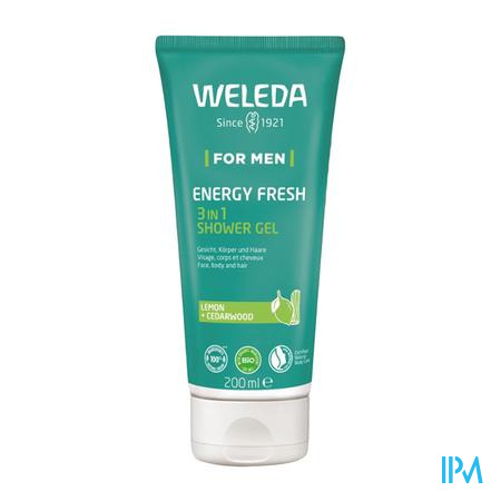 Weleda Men Energy Fresh 3in1 Douchegel Tube 200ml