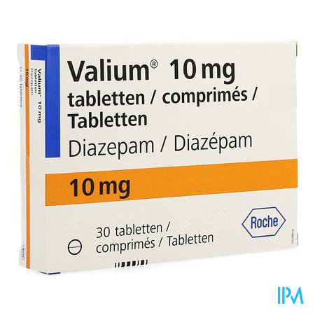 Valium 10mg Tabl 30