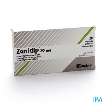 Zanidip Comp 28 X 20mg