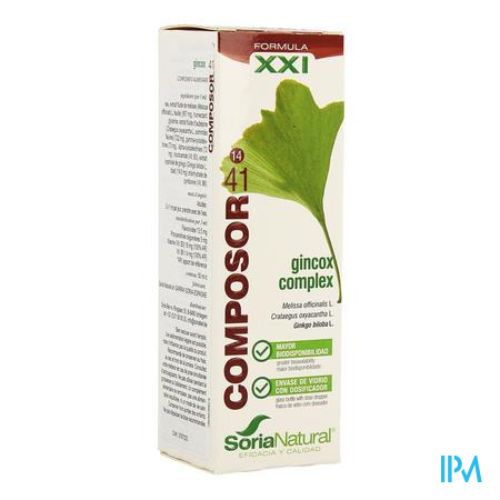 Soria Composor N41 Gincox Xxi 50ml