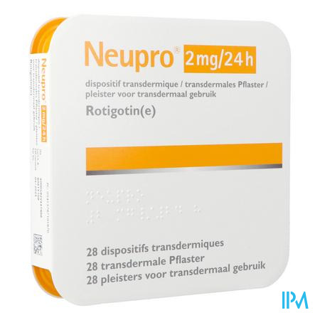 Neupro 2mg/24u transderm. pleister (28)