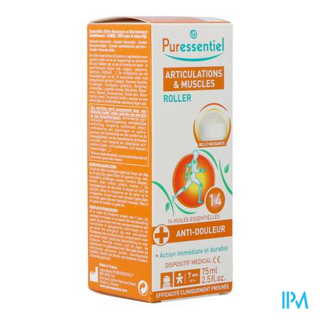 Puressentiel Articulation Roller 14 Hle Ess 75ml