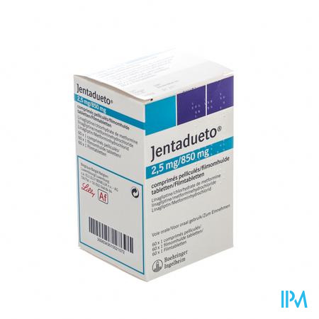 Jentadueto 2,5mg/ 850mg Film Tabl 60