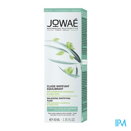 Jowae Fluide Matifiant Equilibrant Tube 40ml