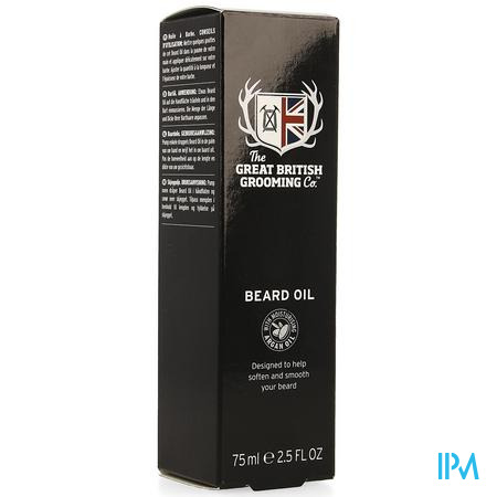 Great British Grooming Beard Oil 75ml