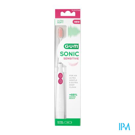 Gum Sonic Sensitive Batterij Tandenborstel 4101mpk