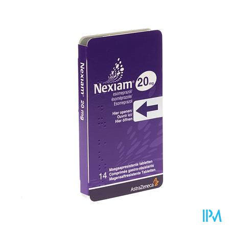 Nexiam 20mg Comp 14 X 20mg