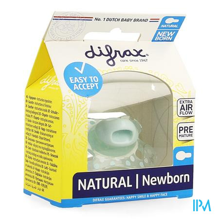 Difrax Fopspeen Natural Newborn Girl