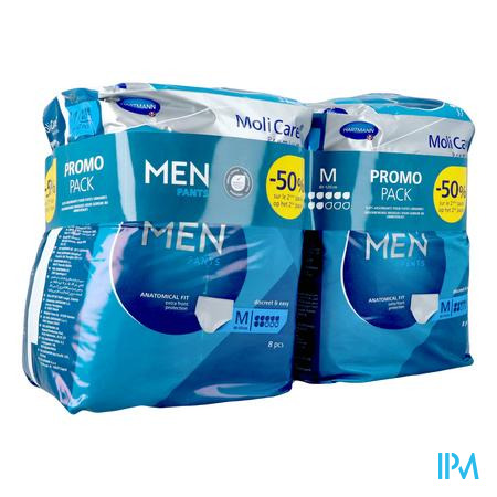 Molicare Premium Men Pants 7 Drops M 2x8 Promopack