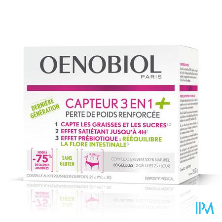 OENOBIOL CAPTEUR 3EN1+ 60 CAPS