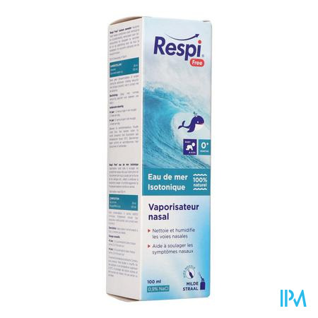 Respi Free Isotonic Baby Kids Spray 100ml