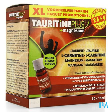 Tauritinepure Magnesium Amp 30x15ml