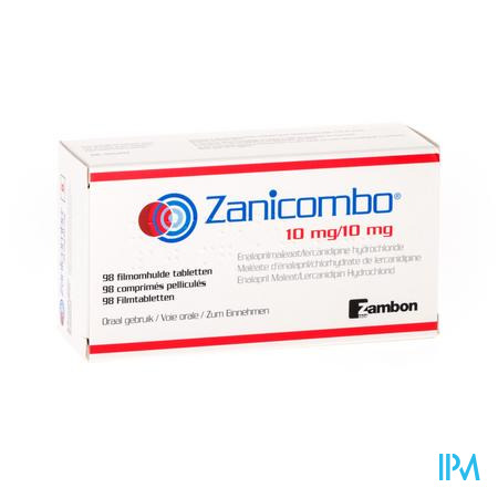 Zanicombo 10mg/10mg Filmomh Tabl 98