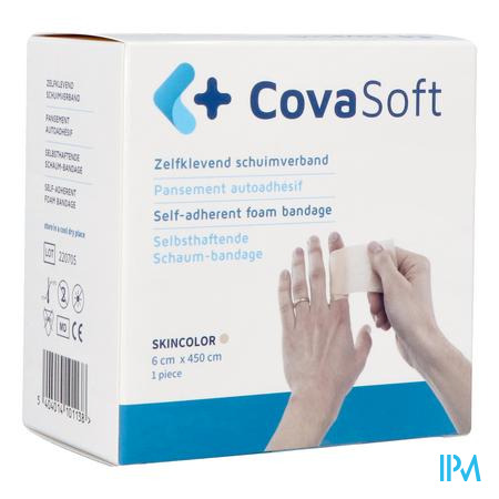 Covasoft Bandage Peau 6cmx4,5m Covarmed