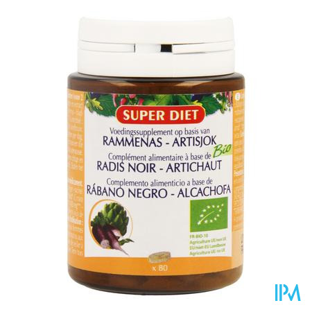 Superdiet Rammenas-artisjok Bio Comp 80